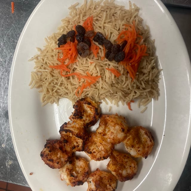 Tandoori Shrimp Kebab