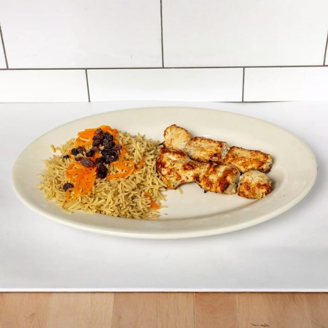 Chicken Breast Kebab.