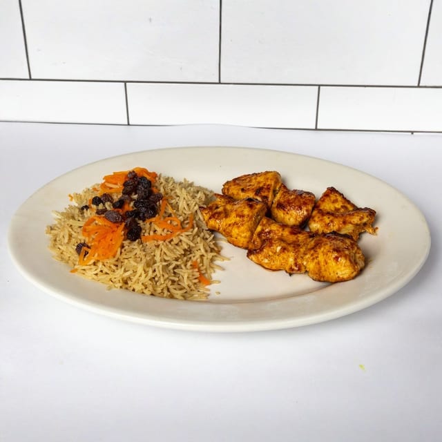 Tandoori Chicken Breast Kebab.