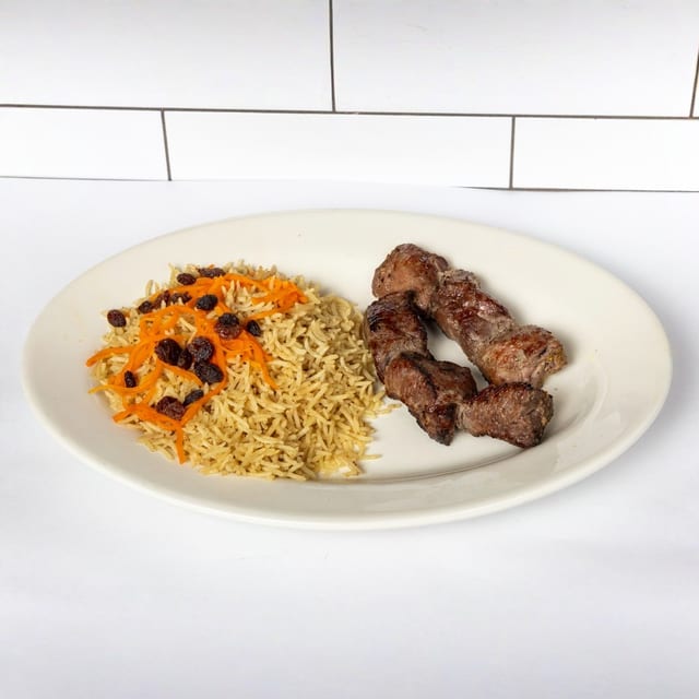 Lamb Tikka Kebab.