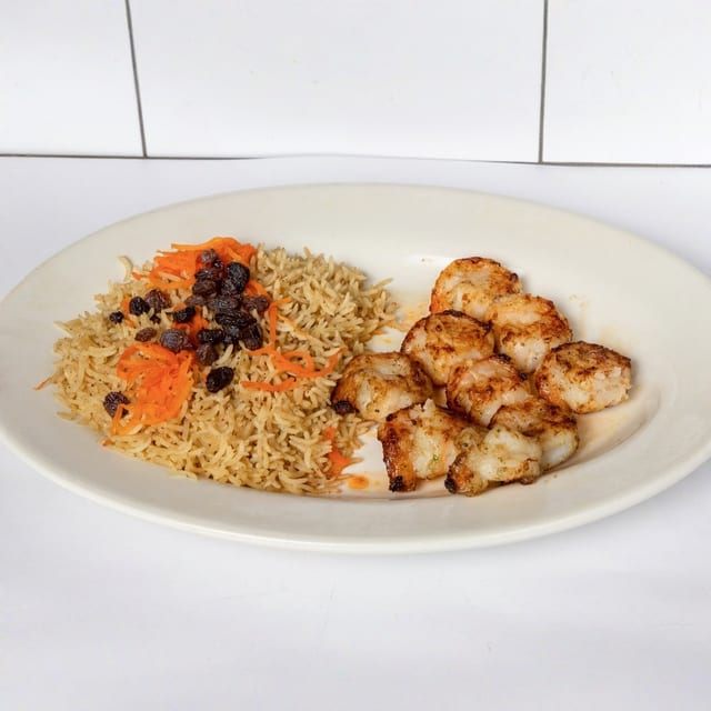 Shrimp Kebab.