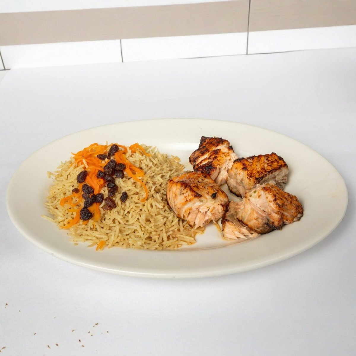 Salmon Kebab
